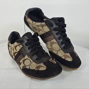 Coach Patterned Sneakers